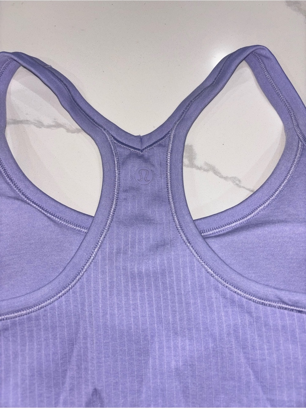 NWOT Lululemon Ebb To Steet Tank Size 8 Lilac Purple - Picture 11 of 11
